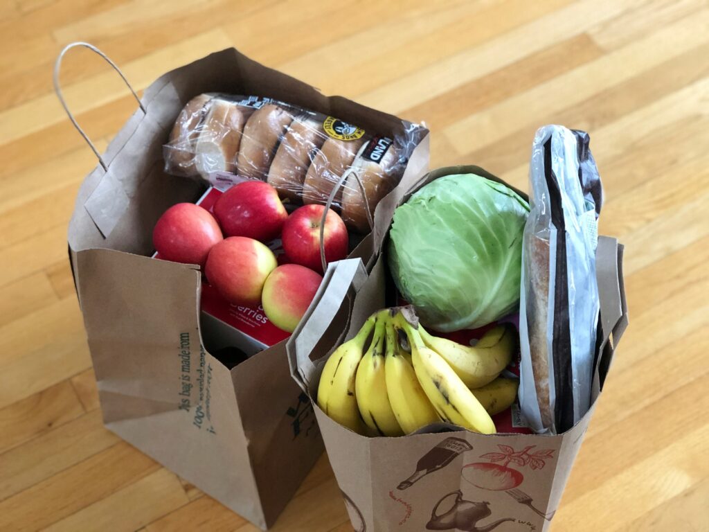 meal planning for grocery shopping